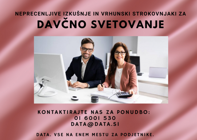 davčno svetovanje