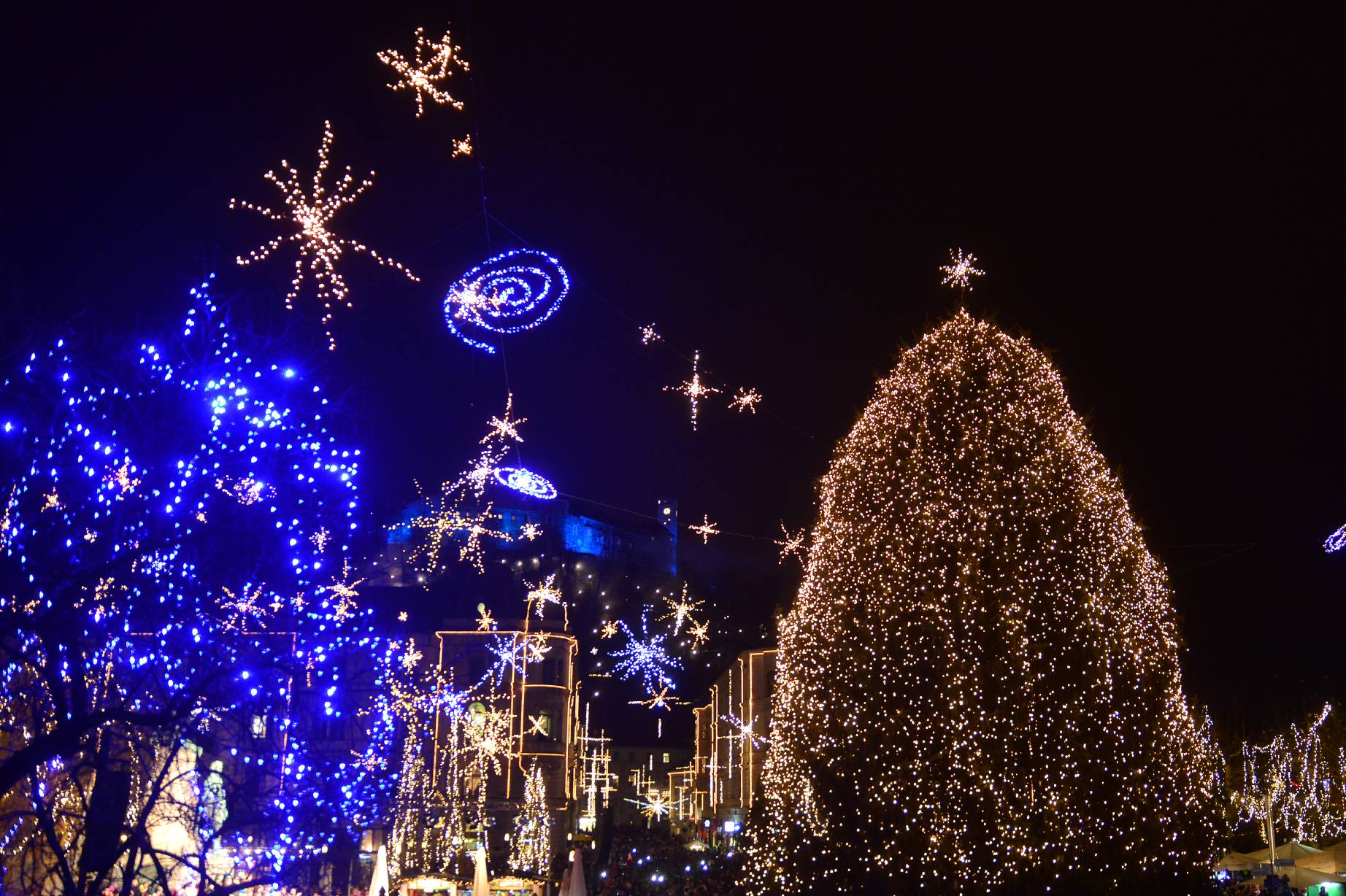 prižig novoletnih lučk